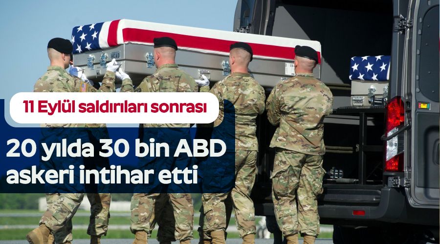 20 ylda 30 bin ABD askeri intihar etti