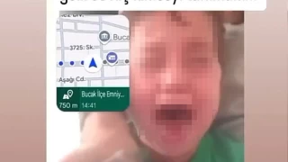 5 yaşındaki çocuğunun boğazına bıçak dayayan cani baba gözaltında