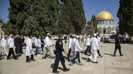 622 Yahudi yerleşimci Mescid-i Aksa'ya girdi