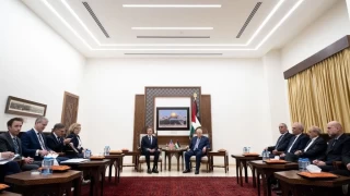 ABD Dileri Bakan Blinken, Filistin Devlet Bakan Abbas ile grt