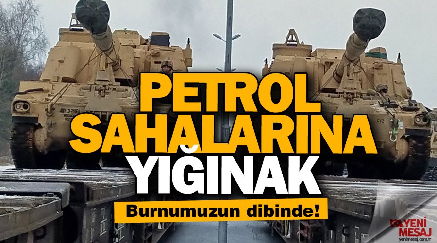 ABD'den Suriye'deki petrol sahalarına yığınak