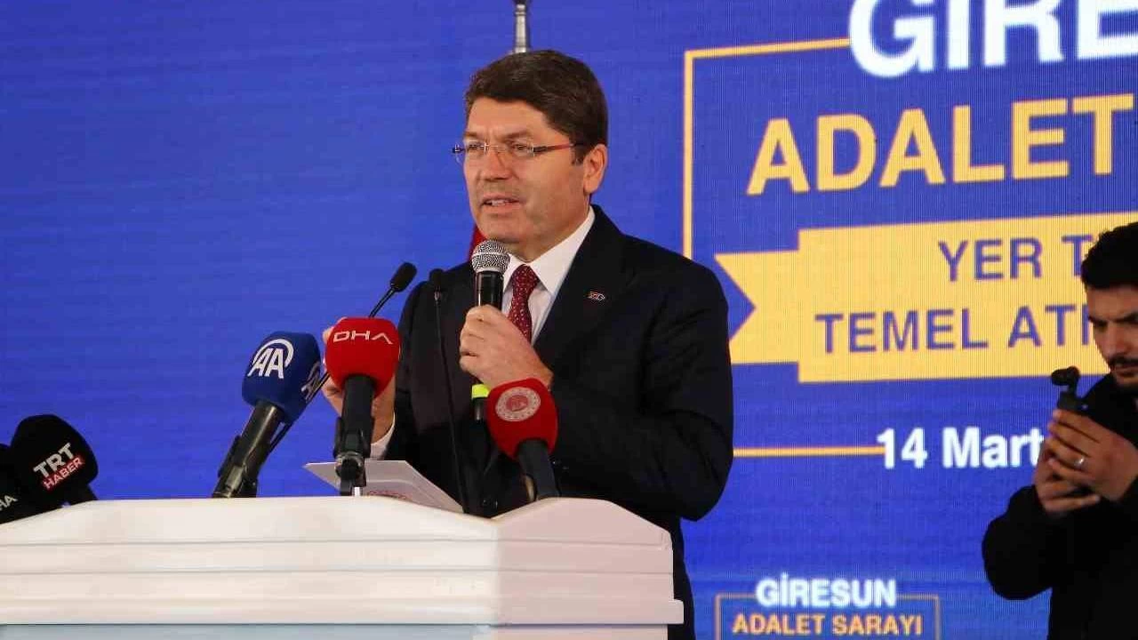 Adalet Bakanı Tunç: Adalet sarayı sayımızı yüzde 99 artırdık