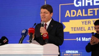 Adalet Bakanı Tunç: Adalet sarayı sayımızı yüzde 99 artırdık