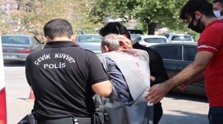 Adliye önünde yine kan aktı