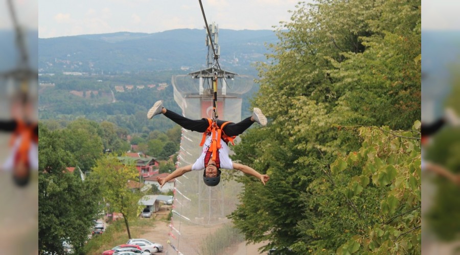 Adrenalin tutkunlar Maukiye'ye de bulutu