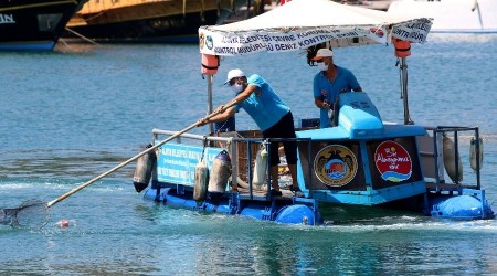 Austos aynda 402 kilogram deniz p topland