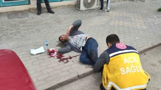 Aksaray'da iki karde� tart��t�klar� genci b��akla yaralad�