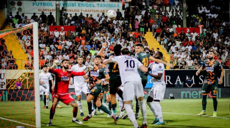 Alanya'dan Beşiktaş karşısında müthiş geri dönüş