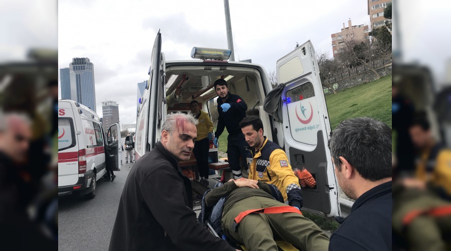 Alkoll� s�r�c� TEM'de kaza yapt�