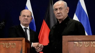 Almanya Başbakanı Scholz'dan İsrail Başbakanı Netanyahu'ya destek