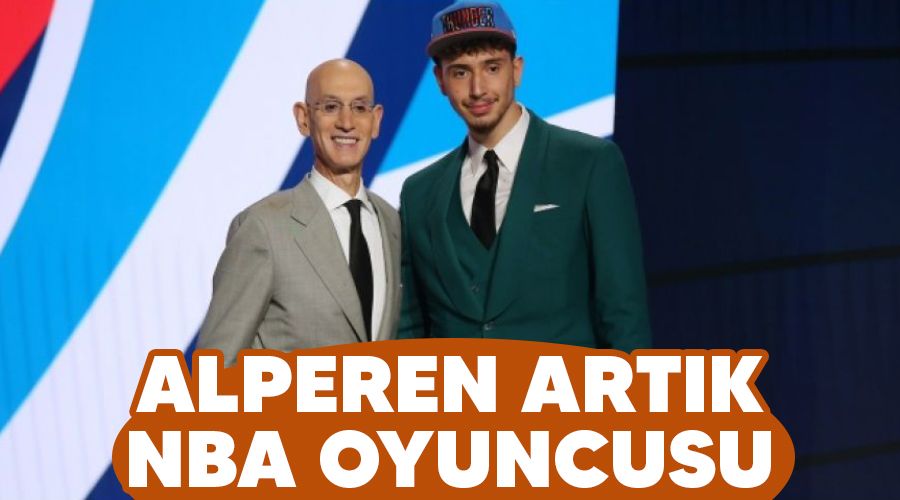 Alperen art�k NBA oyuncusu