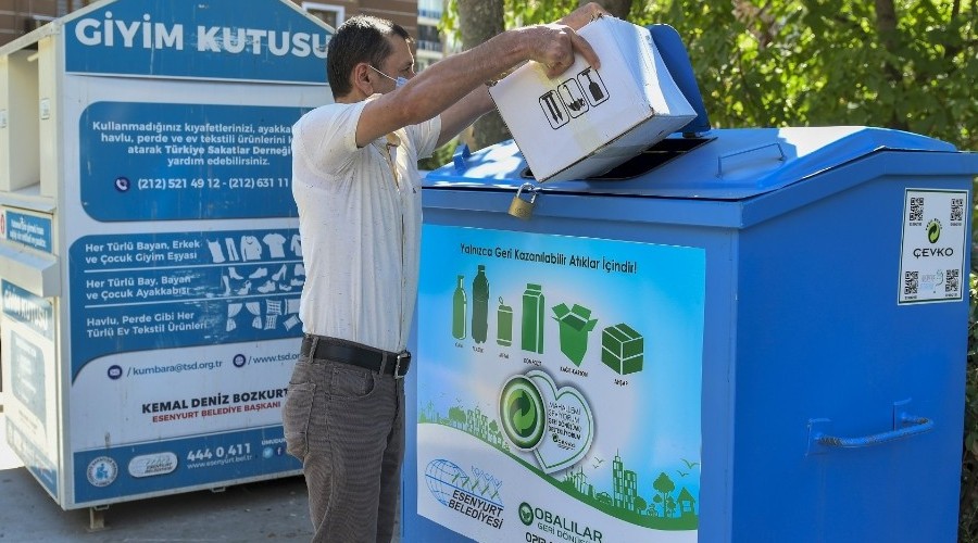 Ambalaj atıkları geri dönüşüme kazandırılıyor