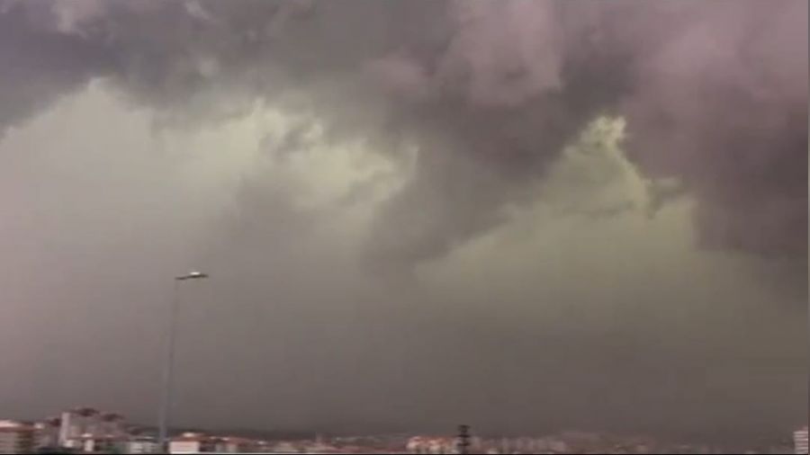 Ankara'da görülen gizemli 'yeşil bulutların' sebebi belli oldu