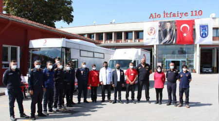 Ankara'da 'İtfaiye Haftası' tatbikatlarla kutlandı