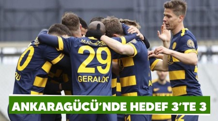 Ankaragücü'nde hedef 3'te 3