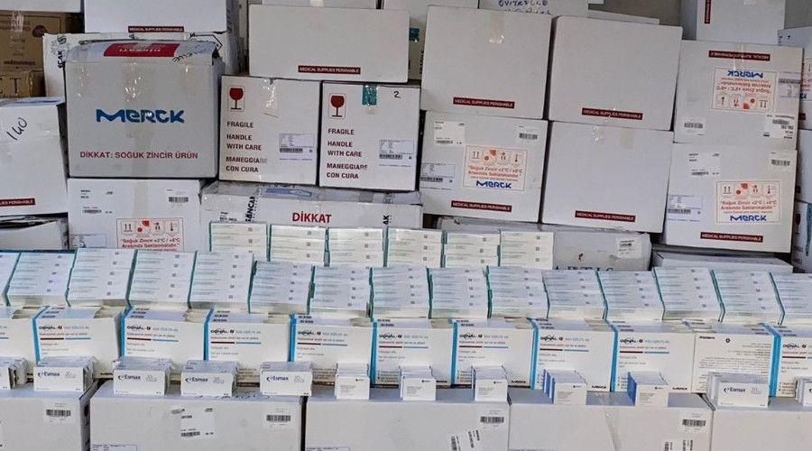 Antalya'da 3 milyon 300 bin liralk kaak ila operasyonu