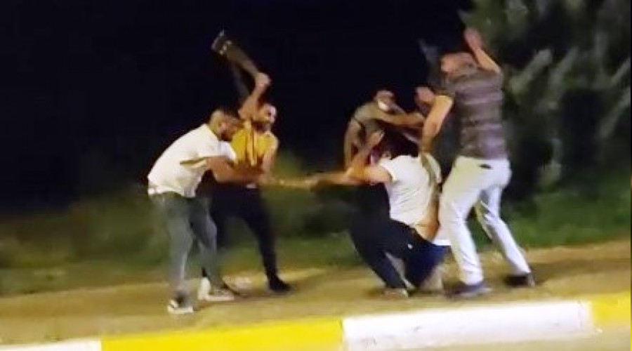Antalya'da yol verme kavgası