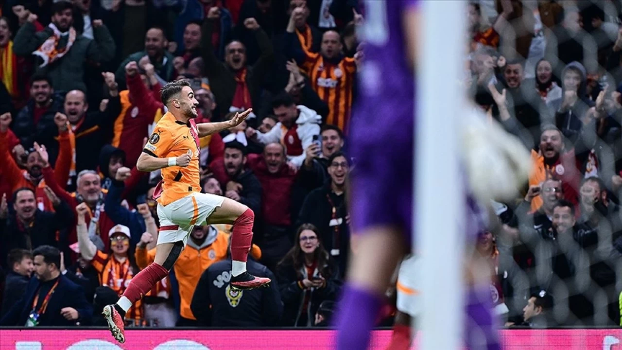 Avrupa Ligi'nde sezonun en iyi gol� Yunus Akg�n'den