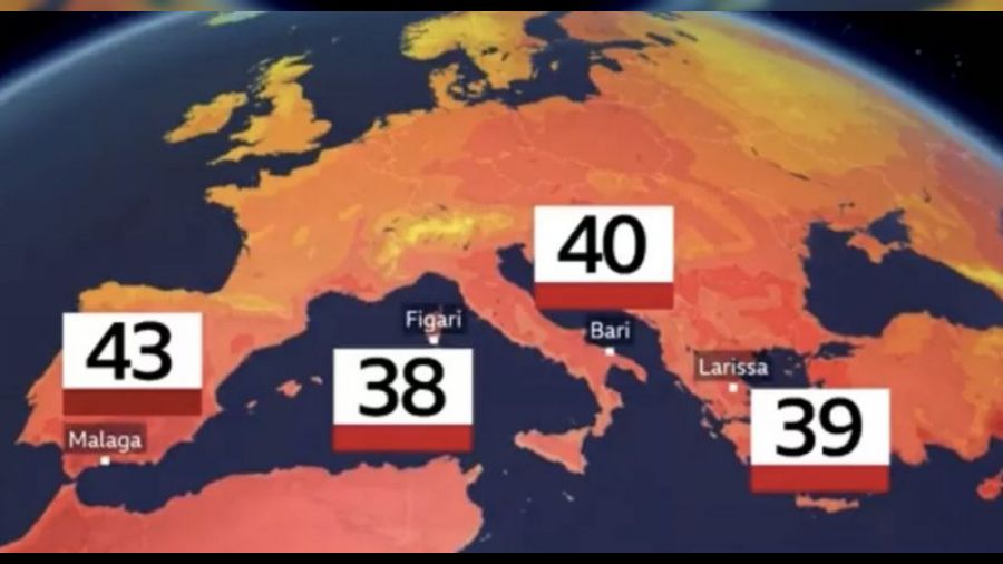 Avrupa'da s�caklar rekor k�racak