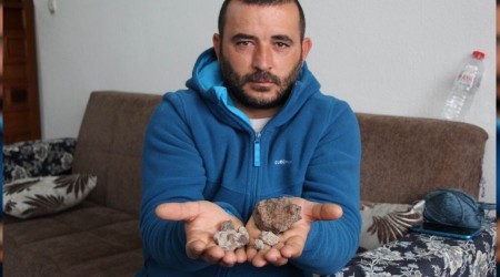 Bağda çapa yaparken servet buldu