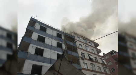 Bahçelievler’de korkutan yangın