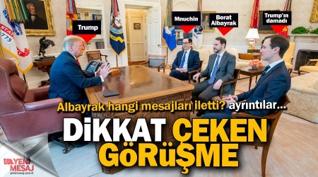 Bakan Albayrak Trump ile görüştü