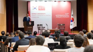 Bakan Fidan, Kore �niversitesi'nde 143. Uluslararas� Politika Forumu'nda hitapta bulundu
