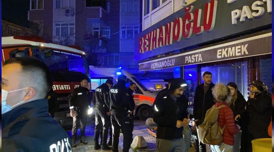 Bakırköy'de korkutan yangın