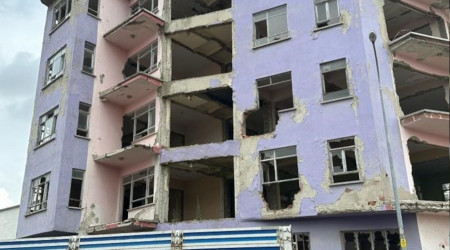 Banaz'ın meşhur perili evi yerle bir oldu