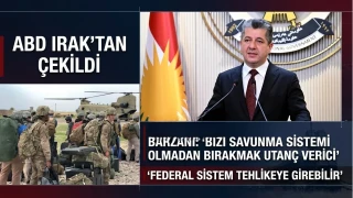 Barzani: ‘Bizi savunma sistemi olmadan bırakmak utanç verici’