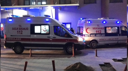 Batman’da askeri araç devrildi