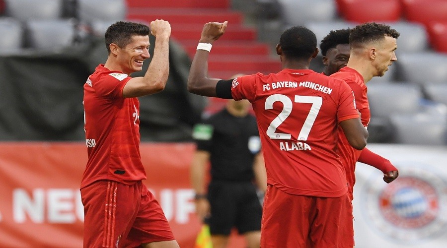Bayern M�nih: 5 - E.Frankfurt: 2