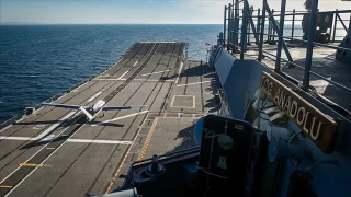 Bayraktar TB3 SİHA'dan TCG Anadolu'ya başarılı 4 sorti