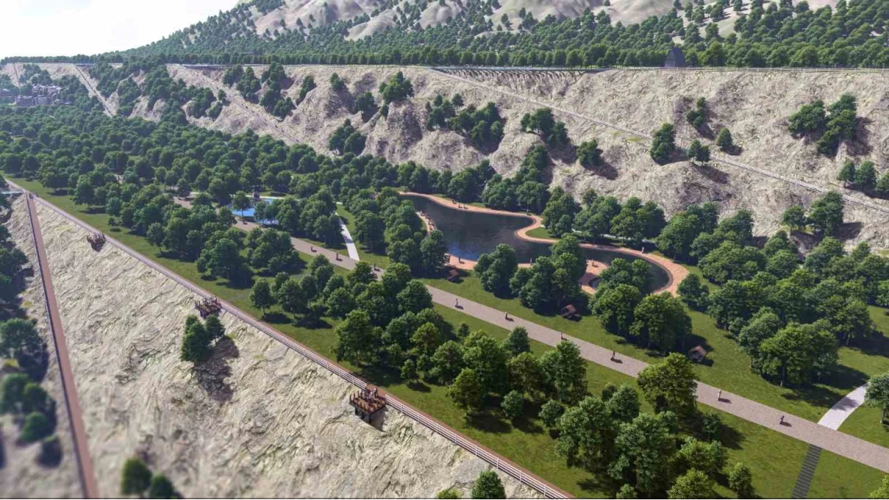 Bayraktepe'de heyelan riski i�in d��meye bas�ld�