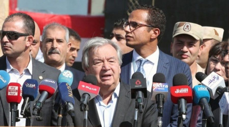 BM Genel Sekreteri Guterres, Refah Sınır Kapısı'nda