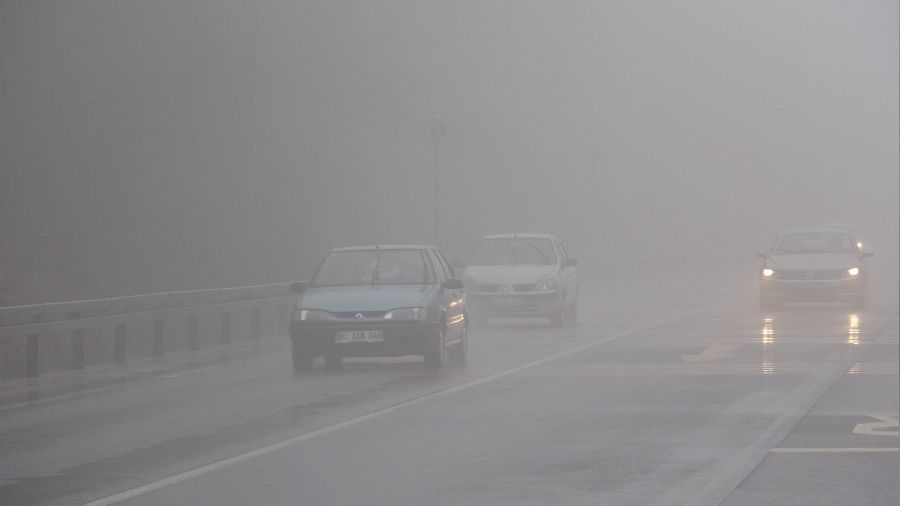 Bolu Da��'nda sis