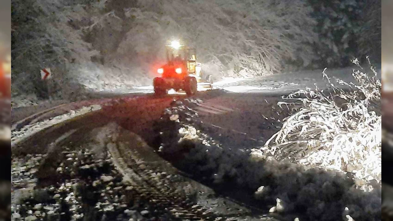 Bolu'da 134 köy yolu ulaşıma kapandı
