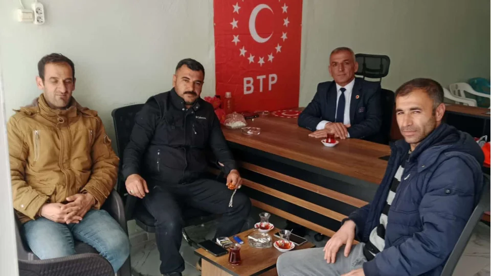 BTP Derik il�e te�kilat�na vatanda�lardan yo�un ilgi