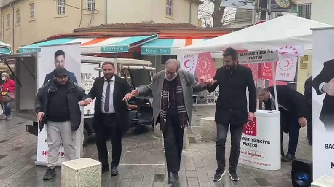 BTP Kadıköy adayı Nurcan Sabur, 'Nurcanım' ile horon tepti