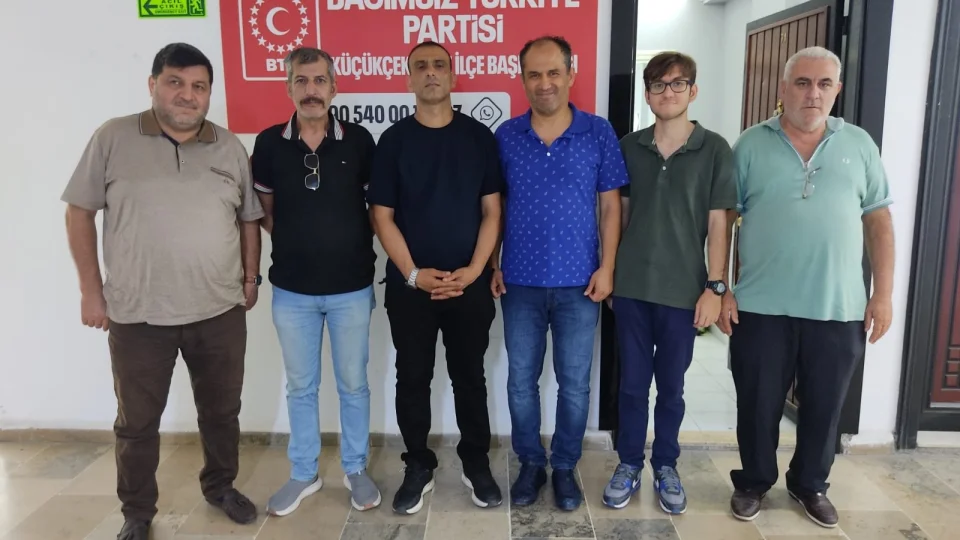 BTP Küçükçekmece İlçe Başkanlığı'ndan sahada yoğun mesai