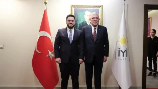 BTP lideri Hüseyin Baş'tan İYİ Parti'ye ziyaret