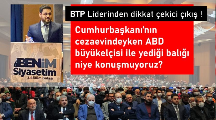 BTP Liderinden dikkat çekici çıkış
