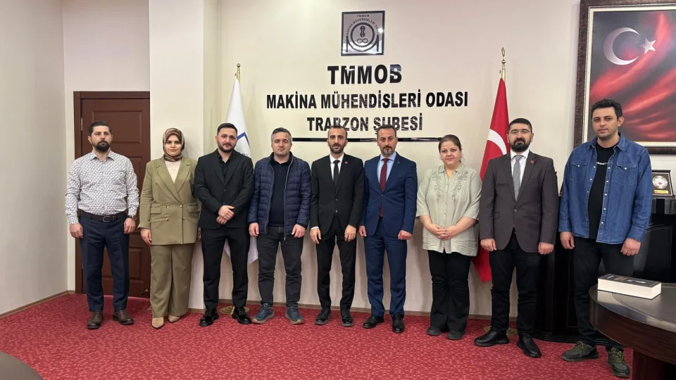 BTP Trabzon te�kilat�ndan Makine M�hendisleri Odas��na ziyaret