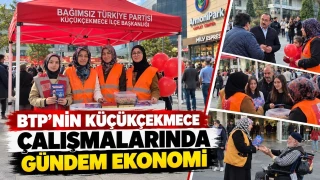 BTP'nin K���k�ekmece �al��malar�nda g�ndem: Ekonomi
