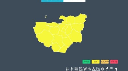 Bursa için sarı uyarı