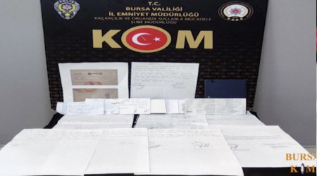 Bursa'da tefeci operasyonu: 4 gözaltı