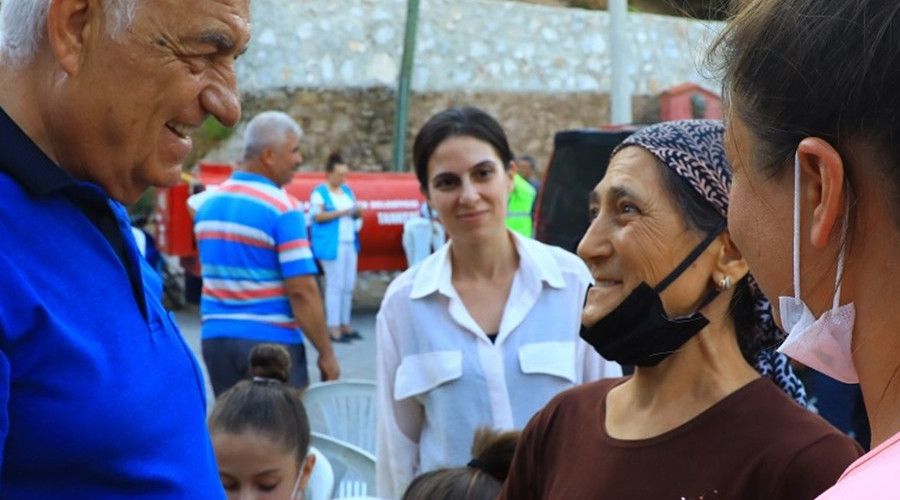 Büyükşehirden yangın mağdurlarına hayvan ve kovan desteği