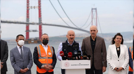 Çanakkale Köprüsü geçiş ücreti 15 Euro olacak