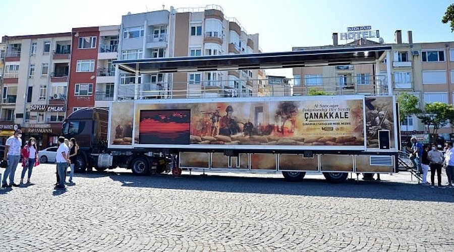Çanakkale Savaşları Mobil Müzesi Hatay'da