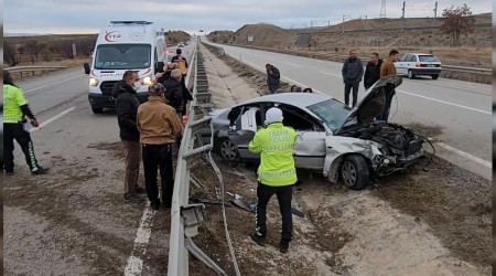 Cenaze dönüşü feci kaza: 6 yaralı